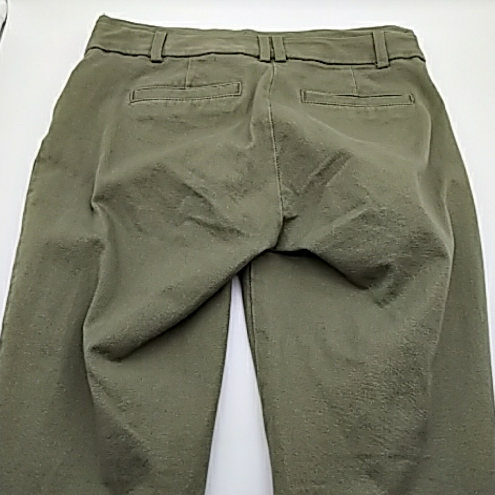 Candie's womens Audrey Ankle green pants size 1 - Picture 6 of 7